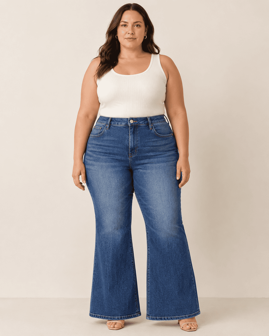 Sculpted Indigo Jeans