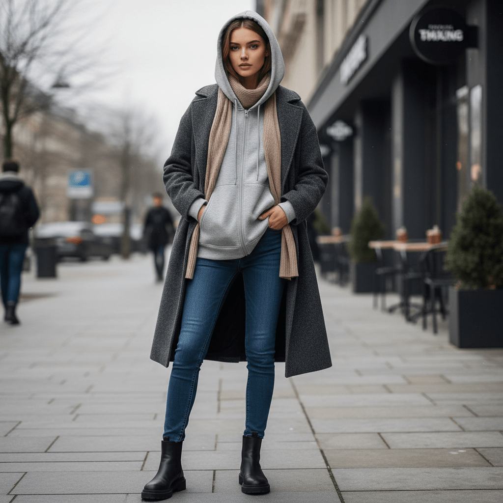 Casual Hooded Jacket